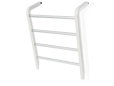Produktbild von Leifheit Tür-Trockner, Trockenstange, Wäschehänger, Metall, Kunststoff, Aluminium, Weiß, 80027