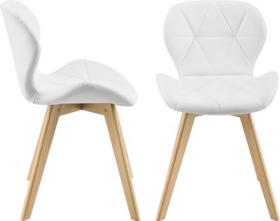 [en.casa] Esszimmerstuhl Älmhult 2-er Set 81x57 cm