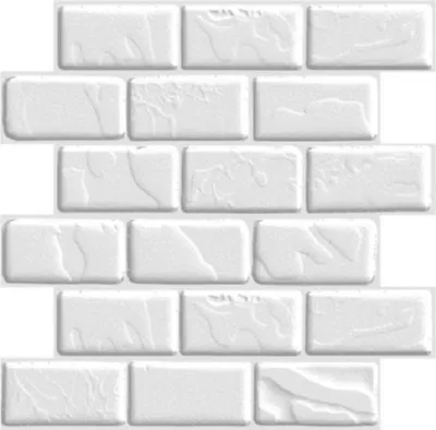 Zdjęcie produktu dla Panele ścienne Bolt Edge 3D – 12 sztuk – samoprzylepne naklejki ścienne – samoprzylepne płytki PCV do łazienki i salonu – szare – 30 x 30 cm – wodoodporne