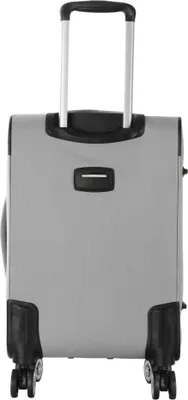 Produktbild von Aga Travel Kofferset 3-teilig MR4676 – Reisekoffer, Oxford-Gewebe, TSA-Schloss & 360° Rollen, Handgepäck, 35L/65L/95L, Hellgrau