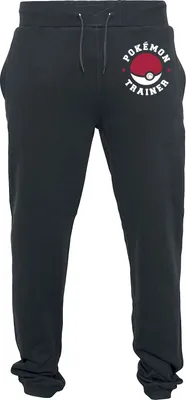 Produktbild von Pokémon Trainingshose Herren Trainer schwarz M