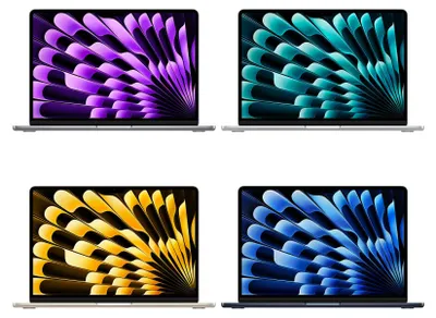 Produktbild von Apple MacBook Air 13 M3 8C/8C 256GB SSD 16GB Ram Spacegrau (2024)