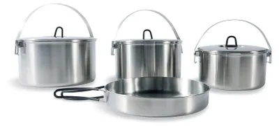 Zdjęcie produktu dla Rodzinny zestaw do gotowania L 26 x 15 cm stal nierdzewna