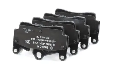 Image de Jeu de garnitures de frein, frein à disque BOSCH 0 986 424 741