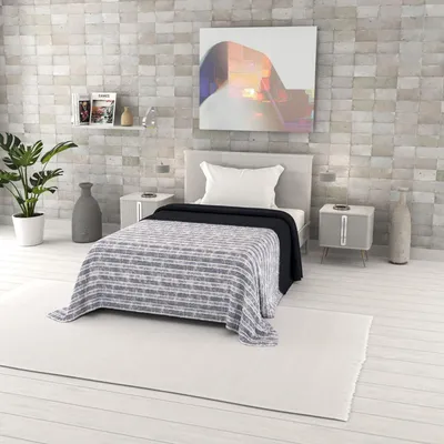 Obrázek produktu pro Letní přikrývka s potiskem a polyesterovou výplní, rozměry 220x270 cm