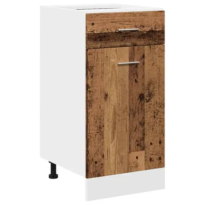 Immagine prodotto di vidaXL Cassettiera Lyon effetto legno recuperato 40x46x81,5 cm materiale a base di legno