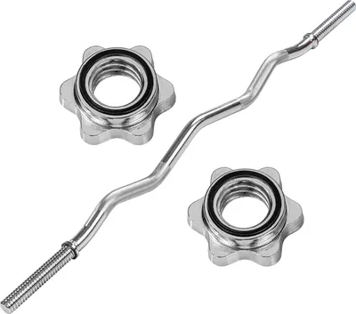 Produktbild von Movit® SZ Stange - 120 cm. 30 mm Durchmesser, 7 kg, bis 150 kg, - Curlstange, Curlhantel, Curl Hantelstange, SZ Hantel, Gewichtheben, Krafttraining