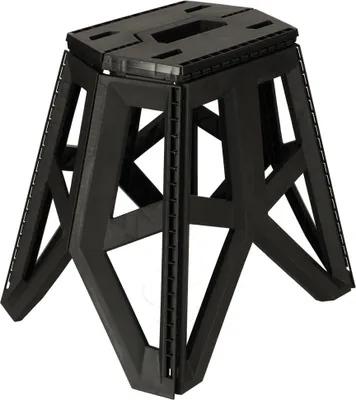 Obrázek produktu pro KIK KX3294 Skládací kempingová stolička 39,5 cm, černá