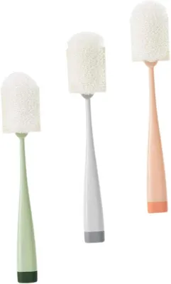 Produktbild von Reinigungsborstel für Küchenflecken - Fächerborstel mit Griff Set für Haushaltsreinigung