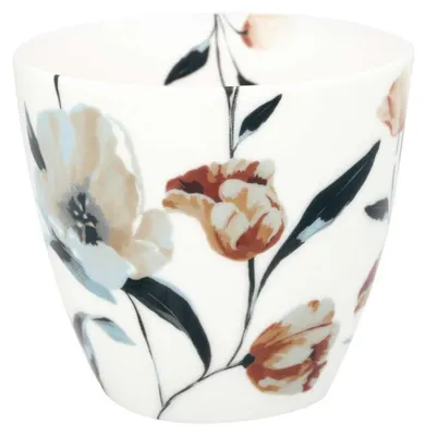 Produktbild von Greengate Eliana Latte Cup white 0,35l