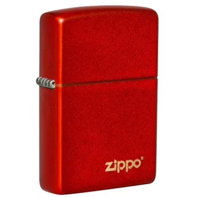 Immagine prodotto di ZIPPO Rosso metallizzato inciso con logo Zippo 60005762