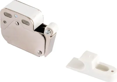 Produktbild von Druckschnapper Mini Latch, Stahl vernickelt