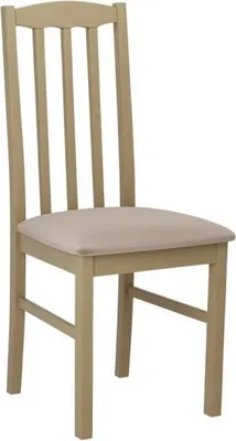 Image de Chaise de salle à manger rembourrée EDON 12 - chêne Sonoma / beige