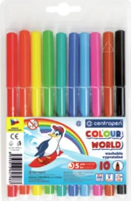Zdjęcie produktu dla Popisovač Centropen 7550, vypratelný, sada 10 ks