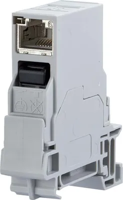 Produktbild von METZ CONNECT E-DAT Industry TS35 coupler insert