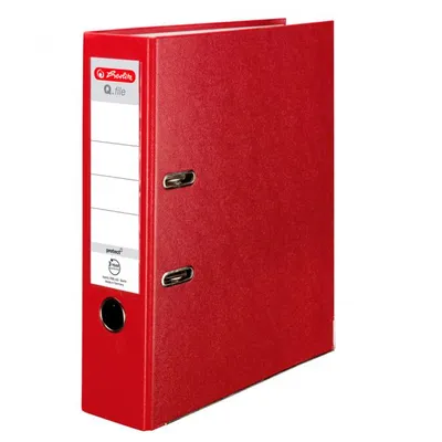 Produktbild von Segregator A4 8cm PP czerwony Q file