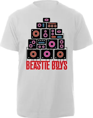Produktbild von Beastie Boys Tape White M T-Shirt