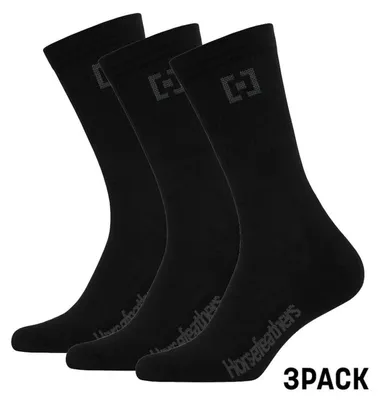 Produktbild von Horsefeathers Basic 3er-Pack Socken (schwarz) - 8 - 10
