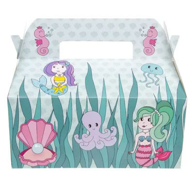 Produktbild von LG-Imports menubox meerjungfrau junior 22 x 12 cm karton