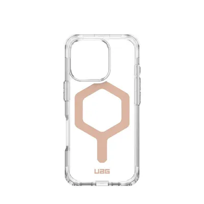 Obrázek produktu pro Urban Armor Gear Plyo, Obal, Apple, iPhone 16 Pro, 16 cm (6.3"), Růžové zlato, Průhledná