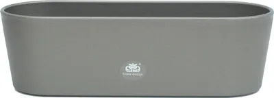 Produktbild von Set6 6 teilig Kunststoff Flori Pflanzschale dunkelsilber für Hydrokultur L 51.0 cm B 18.5 cm H 15.0 cm