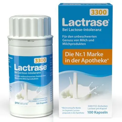 Image de Lactrase 3.300 Fcc gélules 100 pc