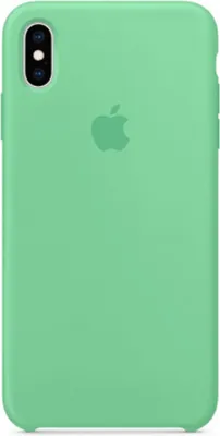 Zdjęcie produktu dla Apple Silicone Backcover dla Apple iPhone Xs Max - Spearmint