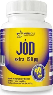 Obrázok produktu pre Jód Extra 150 mcg 90 tabliet