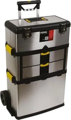 Image de Servante D'atelier - Acier Inoxydable - 570 X 354 X 830 Mm