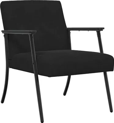 Produktbild von vidaXL Sessel Schwarz 59 x 75 x 78 cm Samt