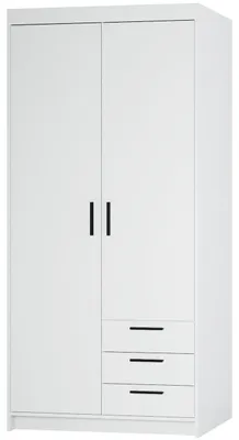Produktbild von Kleiderschrank ELENI 2D3S weiß