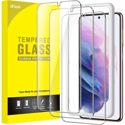 Produktbild von Schutzfolie für Samsung Galaxy S21 5G 6,2 Zoll, Gehärtetes Glas Displayschutz, HD Klar, 3 Stück