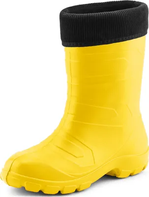 Produktbild von Ladeheid Damen Thermo Eva Gummistiefel federleicht LALMG879 (Gelb/Schwarz, 38 EU)
