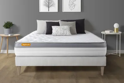 Produktbild von Matratzen- und Lattenrost-Set 200x200 cm - Memo Zen