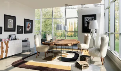 Produktbild von Esstisch Design Möbel Einrichtung Tische Massivholz Tisch Neu Luxus Italienische