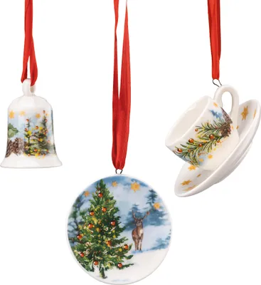 Produktbild von Hutschenreuther Sammelserie 2023 Am Weihnachtsbaum.. Mini-Set 3-tlg. Tasse Porzellan 02485-727211-28674 /Abverkauf nur solange Vorrat reicht