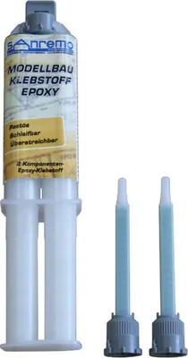 Obrázok produktu pre Sanremo MODELLBAU ADHESIVE EPOXY 25ml + 2 miešacie trysky