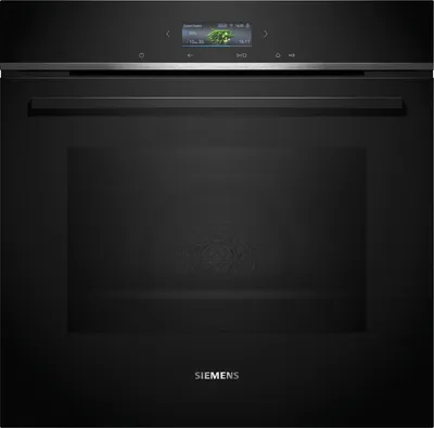 Siemens HB772A1B1, iQ700, Einbau-Backofen, 60 x 60 cm, Schwarz, Edelstahl