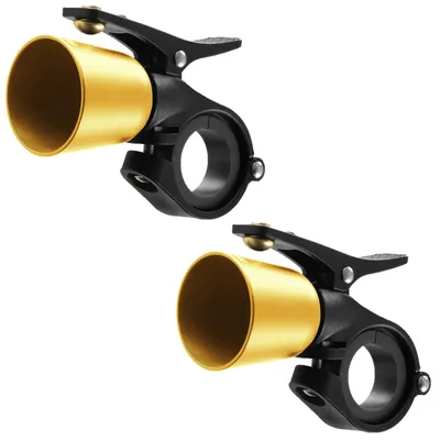 Produktbild von ROCKBROS 2er Set Fahrradklingel Fahrrad Glocke Laut Retro für Mountainbike, Rennrad, Citybike Gold