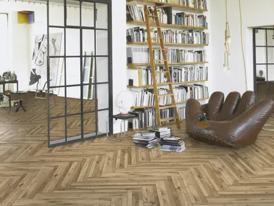 Produktbild von 1,595 m² | Laminat Trendtime 3 Multiplank Mix natur Fischgrät