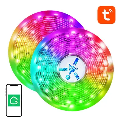 Zdjęcie produktu dla Inteligentna taśma WiFi RGB LED NiteBird SL3 (2x5m), Tuya