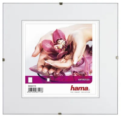 Produktbild von Hama Clip-Fix, Glas, 13 x 13 cm, 200 mm, 200 mm, 220 mm, 220 mm