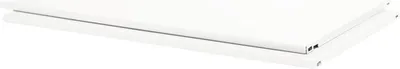 Produktbild von Stahlfachboden B 80 x T 40 cm weiß, 2 Stück