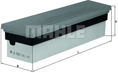 Produktbild von Luftfilter MAHLE LX 1823/1 für BMW X5 (E70) Filtereinsatz