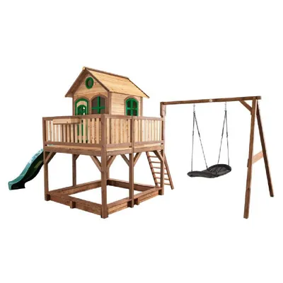 Produktbild von Axi Playhouse Liam Nestschaukel 277 x 613 x 291 cm Natur Weiß