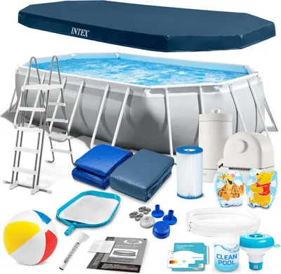 Productafbeelding van Rechthoekig zwembad, 503x274x122 cm, 18-in-1, INTEX 26796