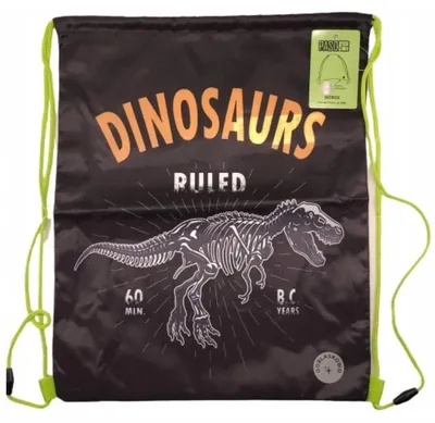 Produktbild von Paso Turnbeutel Dino Tyrannosaurus Rex