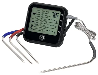 Produktbild von Chef Cuisine BBQ Grillthermometer Digital mit 4 Sonden