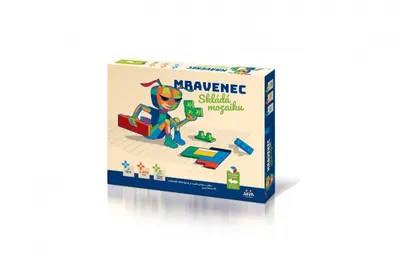 Obrázok produktu pre Mozaika SEVA Mravenec Stavitel plast 1474 dílků v krabici 35x29x4cm