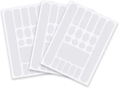Productafbeelding van Fietsbeschermfolie - Framebescherming Sticker - Fiets Lakschade Voorkomen - Waterdicht PVC Materiaal - 3 Stuks - Transparant